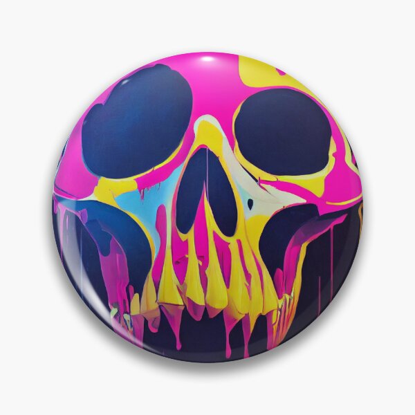 Item preview, Dripping Skull designed and sold by synthwaveai.