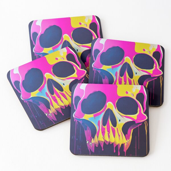 Item preview, Dripping Skull designed and sold by synthwaveai.