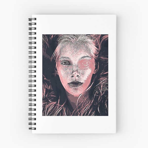 Item preview, Portrait lady on fire Gráfico designed and sold by GuamanWend.