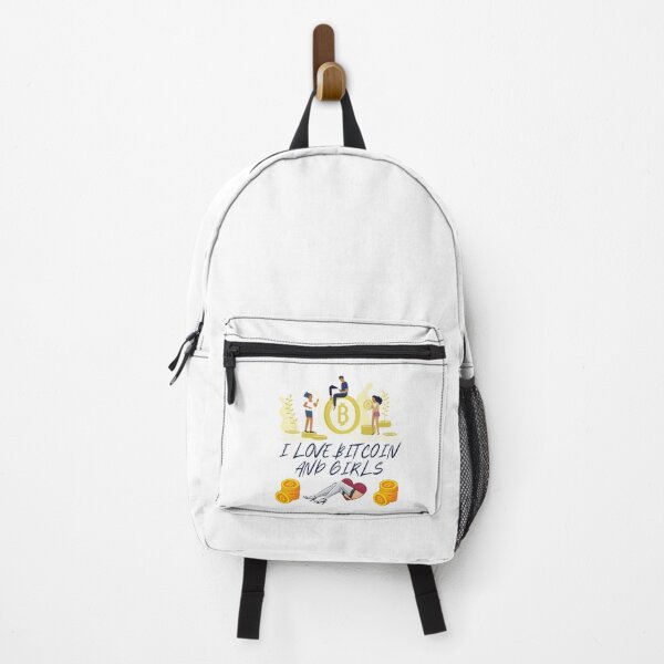 Item preview, I Love Bitcoin And Girls designed and sold by Quirky Dez.