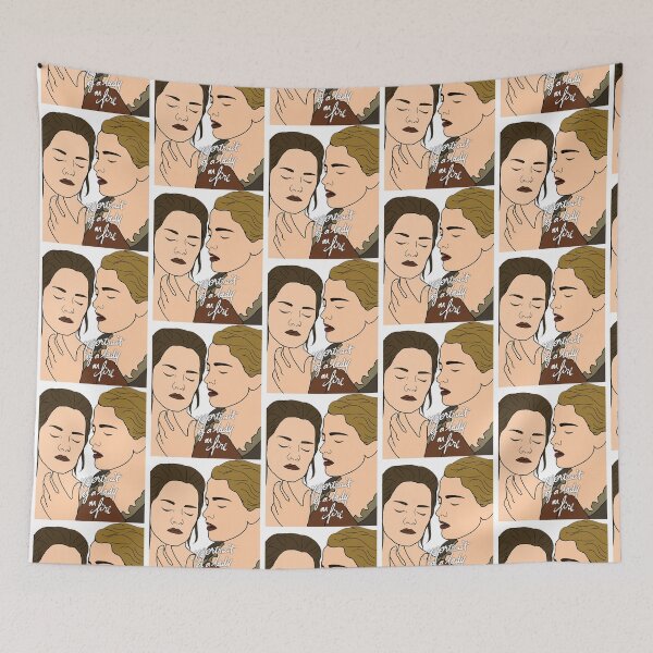 Item preview, portrait of a lady on fire                              designed and sold by GuamanWend.