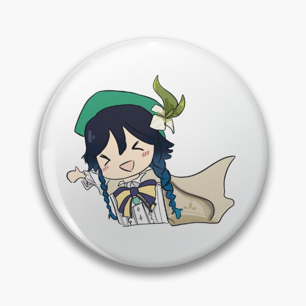 Item preview, chibi Venti - genshin impact designed and sold by kweeshi.