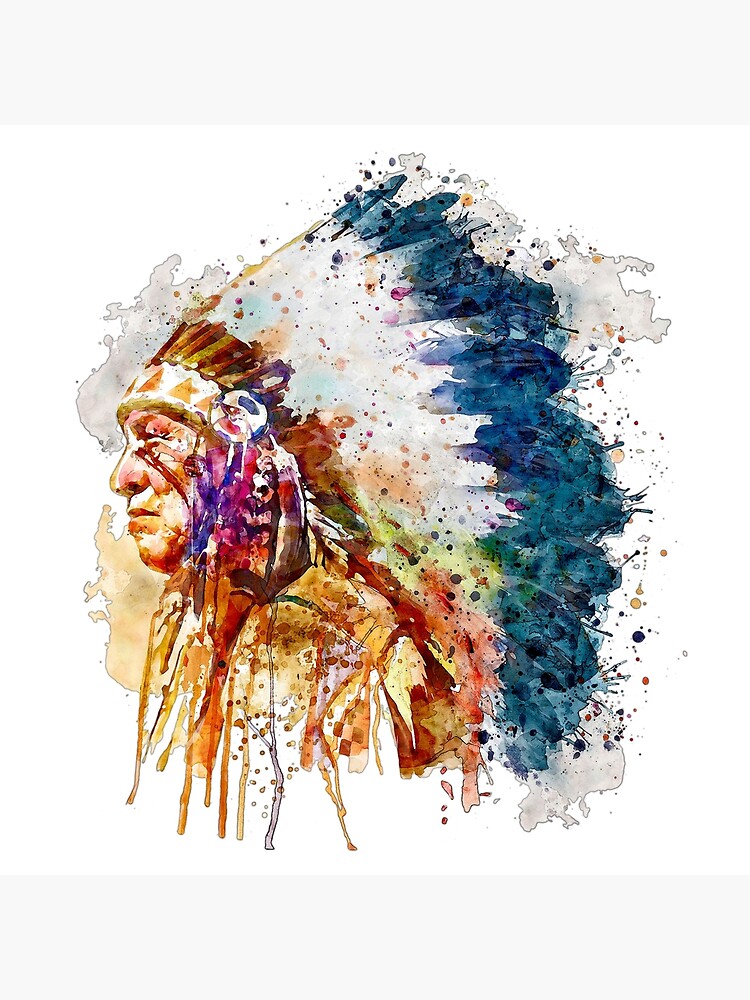 Vintage Sketch Of Native American Indian Chief Head For Tattoo Art Photo  Background And Picture For Free Download - Pngtree