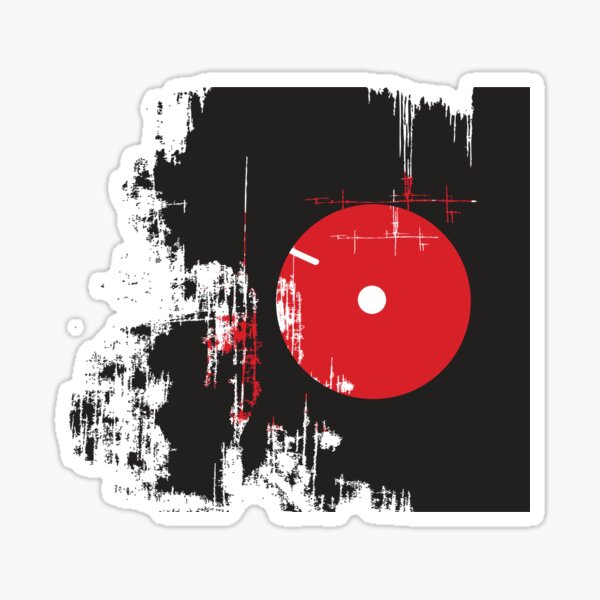 Faded Vinyl Sticker