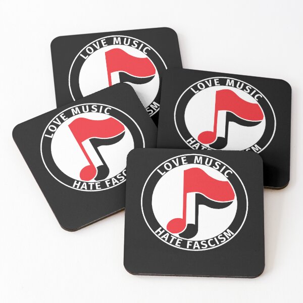 Item preview, Antifa Logo   Love Music Hate Fascism Classic designed and sold by Johnnancaster.