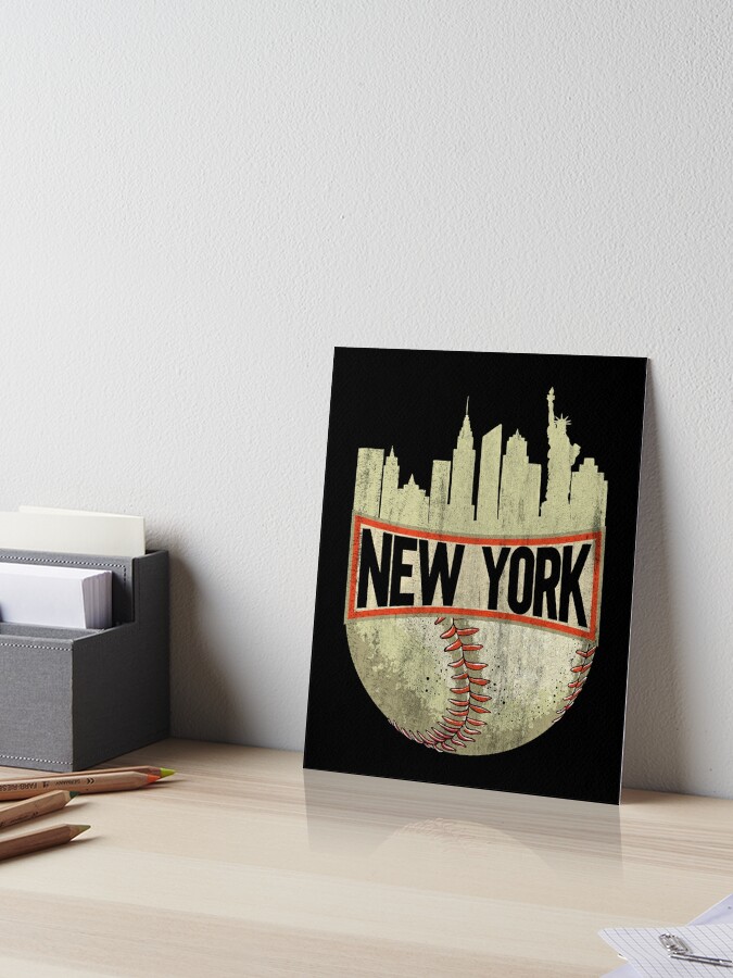 New York Yankees MLB Distressed Baseball and My Pet Dog Sign by Fan Creations