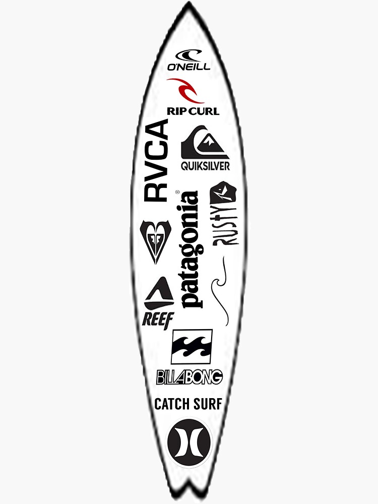 vans surfboard sticker