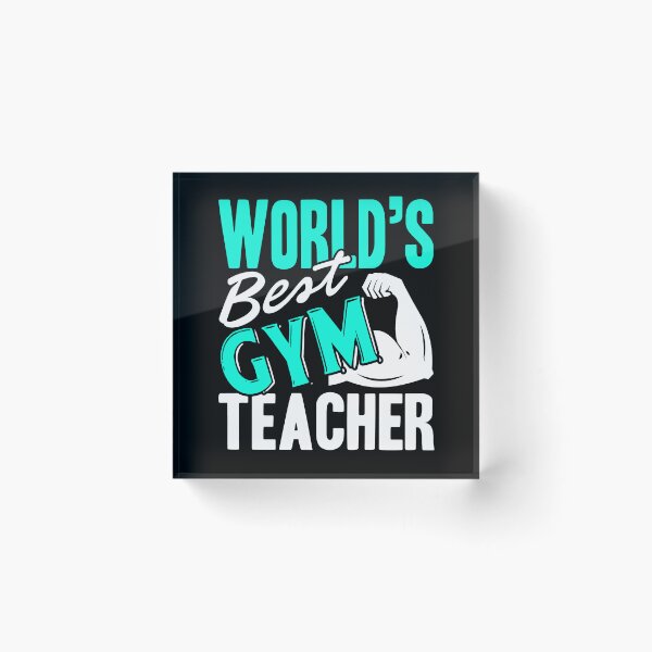 Item preview, Gym Teacher - World's Best Gym Teacher designed and sold by UnknownArtistt.