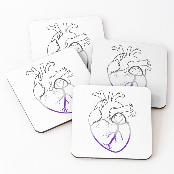 Item preview, Colorful Anatomically Correct Heart v.4 designed and sold by Zeons-Art.
