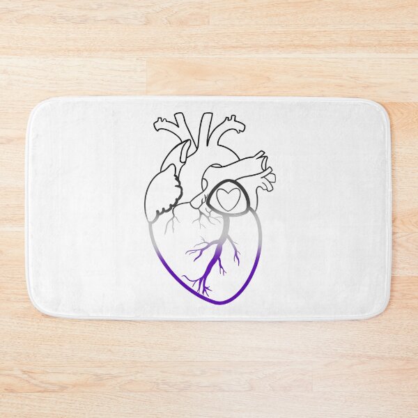 Item preview, Colorful Anatomically Correct Heart v.4 designed and sold by Zeons-Art.