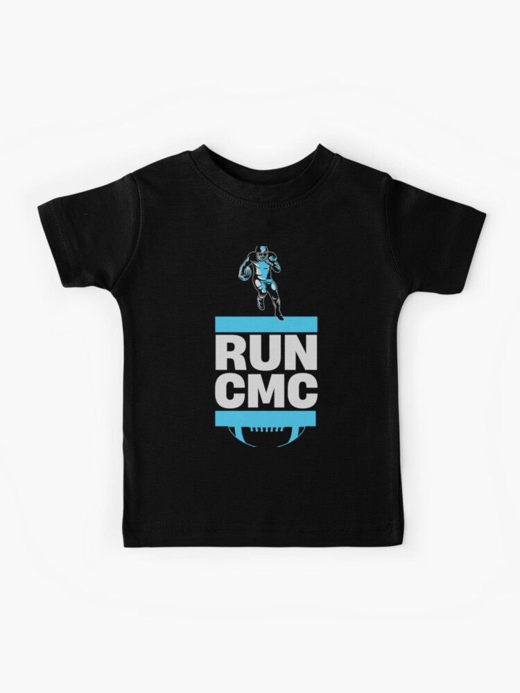 Christian McCaffrey Back-To Kids T-Shirt for Sale by RatTrapTees