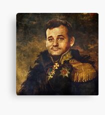 Satirical Portrait - Bill Murray Canvas Print