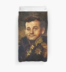 Satirical Portrait - Bill Murray Duvet Cover