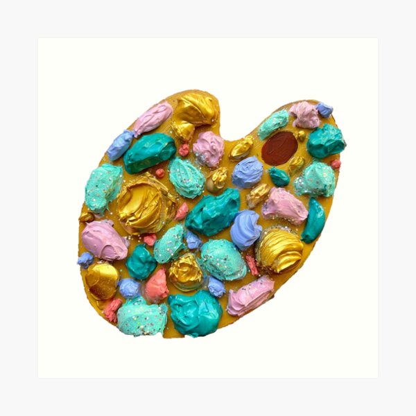 "Palette knife Painting, Palette Knife, French inspired Chunky Color