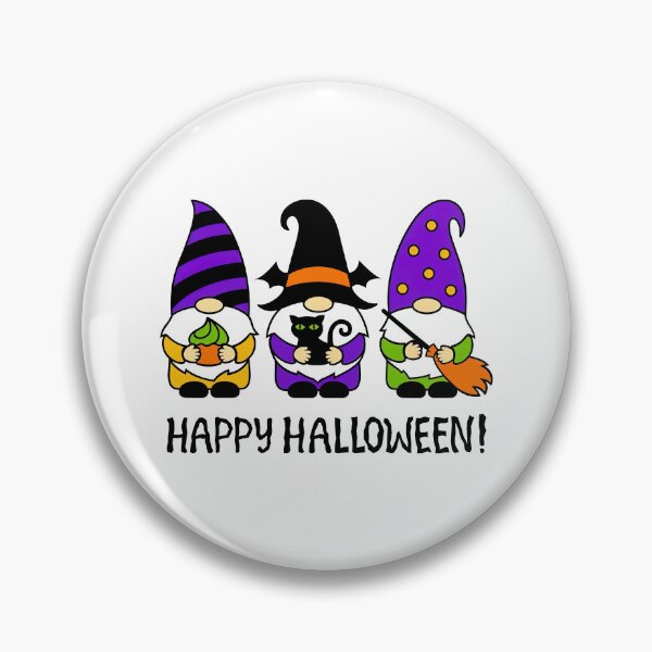 Item preview, Halloween Gnomes Pack, Halloween gnomes with Black cat, cake, broom designed and sold by graphic-genie.