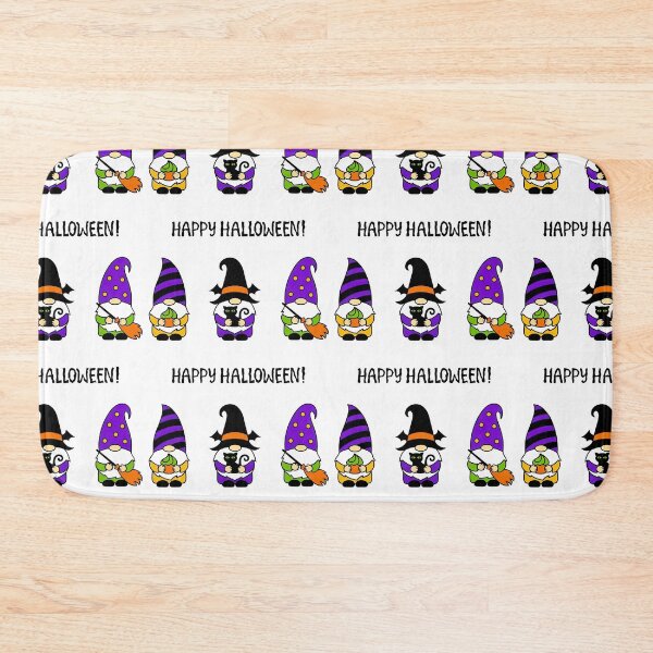 Item preview, Halloween Gnomes Pack, Halloween gnomes with Black cat, cake, broom designed and sold by graphic-genie.