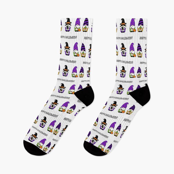 Item preview, Halloween Gnomes Pack, Halloween gnomes with Black cat, cake, broom designed and sold by graphic-genie.