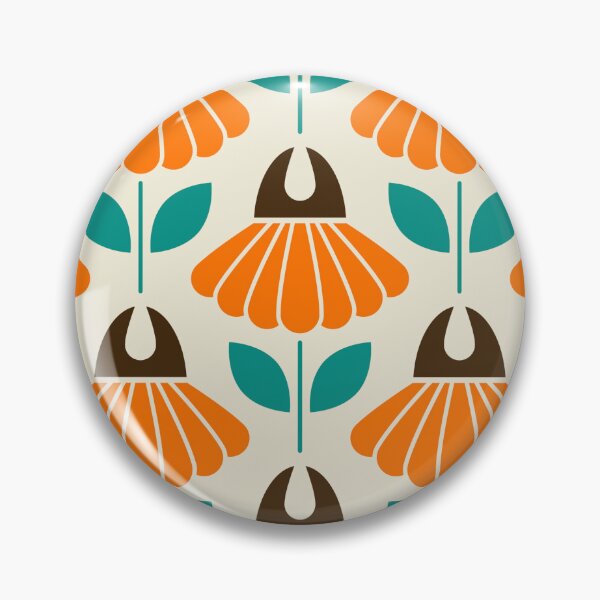 Item preview, 2039 - morning daisies, orange designed and sold by RouCouCou.