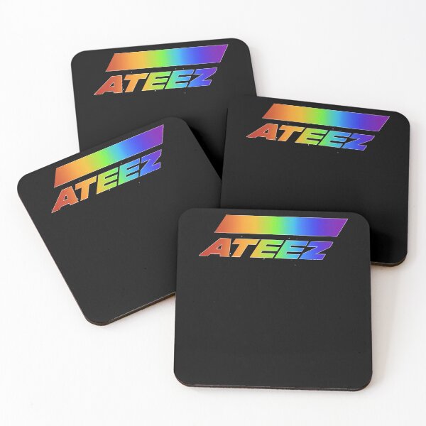 Item preview, Ateez Rainbow Logo Classic designed and sold by Johnnancaster.