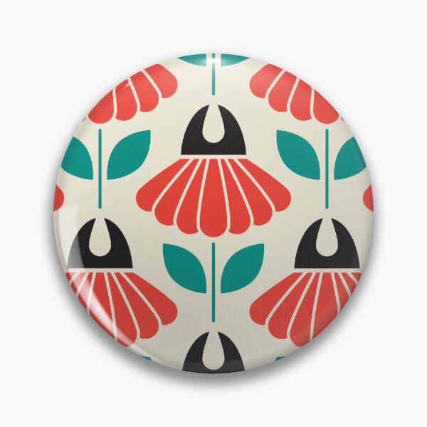 Item preview, 2040 - morning daisies, red designed and sold by RouCouCou.