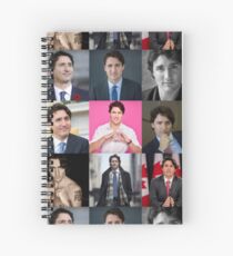 Justin Trudeau Spiral Notebook