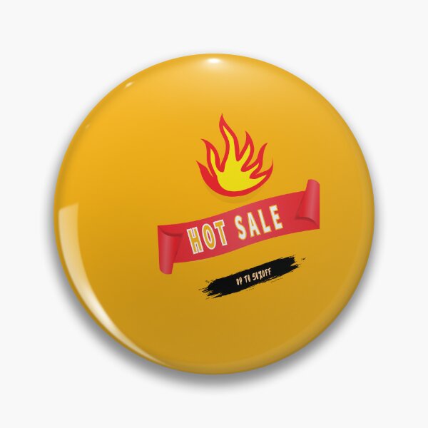 Item preview, Hot sale banner with fire and red ribbon sticker | hot sale sticker designed and sold by KARTICK DUTTA.