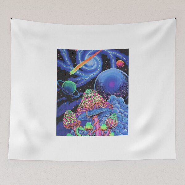 Item preview, psymushroom art designed and sold by merry marley.