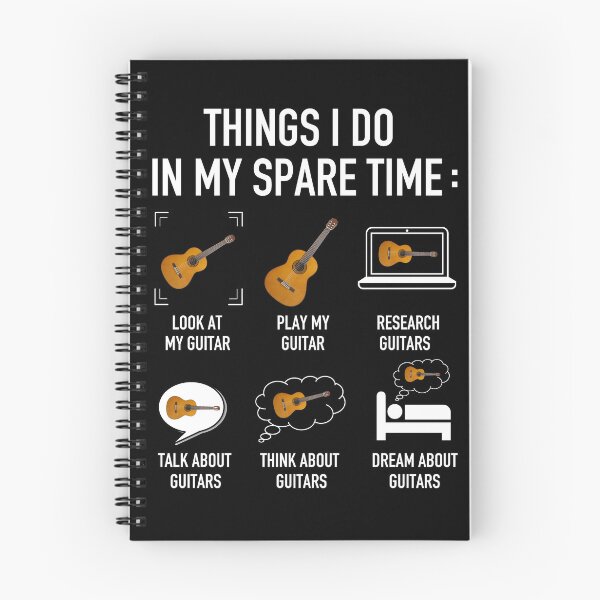 Item preview, Things I Do In My Spare Time Guitar designed and sold by JukeLox.