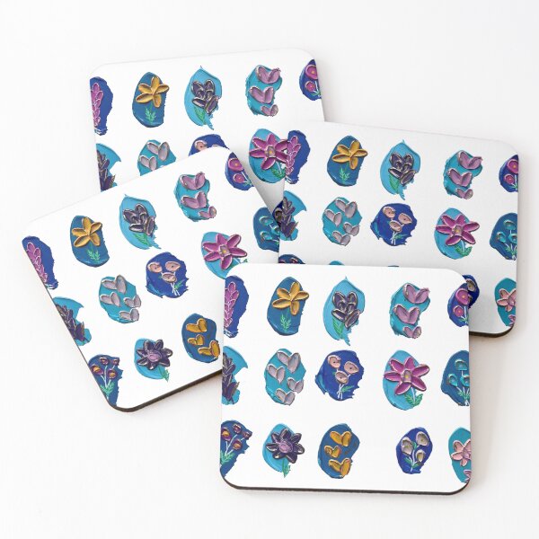 Item preview, Abstract Floral Miniature Painting designed and sold by Dorsadaf M.