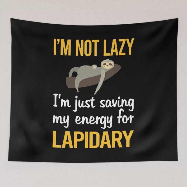Item preview, Saving Energy Lapidary Lapidarist designed and sold by Dividestore.