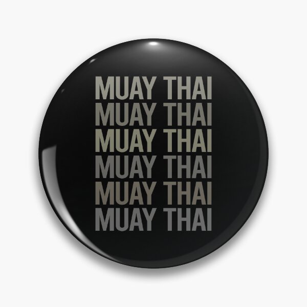 Item preview, Gray Text Art Muay Thai designed and sold by TartSpiderWeb.