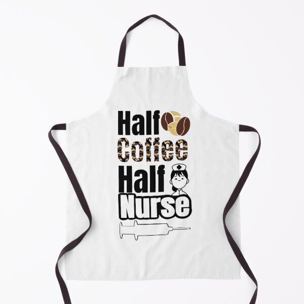 Item preview, Half Coffee Half Nurse T-Shirts,for coffee lover. designed and sold by sunlightdesign.
