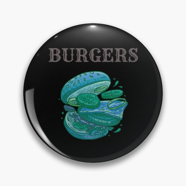 Item preview, burgers designed and sold by ChachiArts.