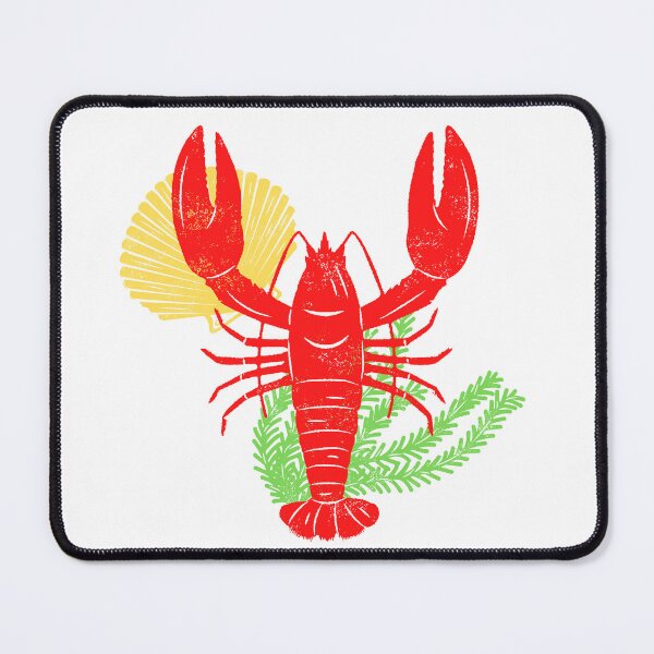 Item preview, Crustaceancore nautical lobster shell seaweed designed and sold by jrno11.