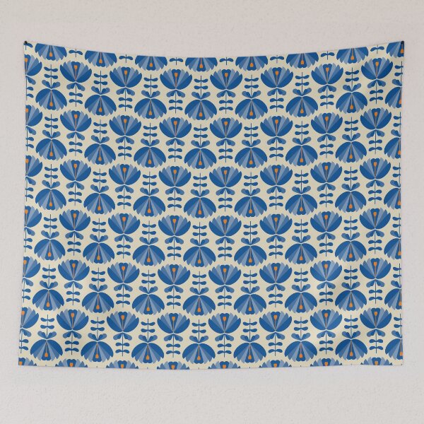 Item preview, 2046 - cornflowers, blue designed and sold by RouCouCou.