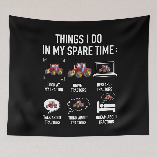 Item preview, Things I Do In My Spare Time Drive Tractors designed and sold by JukeLox.