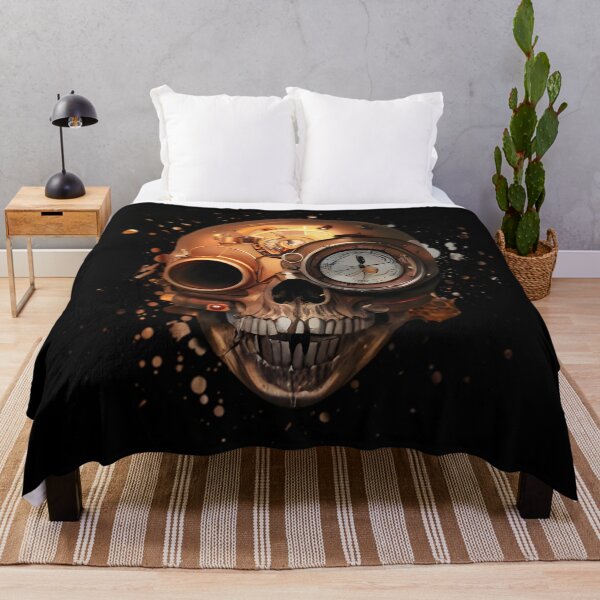 Item preview, Steampunk Skull designed and sold by nuel-art.