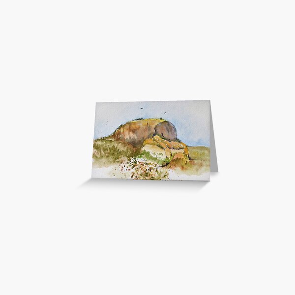 Item preview, Warrumbungles Bluff Mountain Coonabarabran designed and sold by Sue Salisbury.