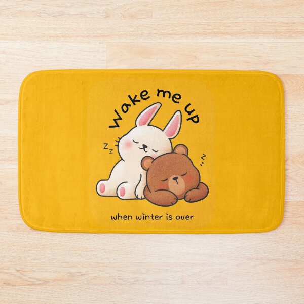 Item preview, Wake me up when winter is over - funny quotes designed and sold by VichallanStudio.