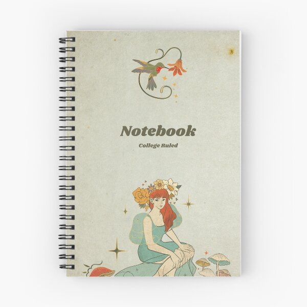Item preview, Notebook Journal Of Mushroom And Wood Illustration designed and sold by bonus24.