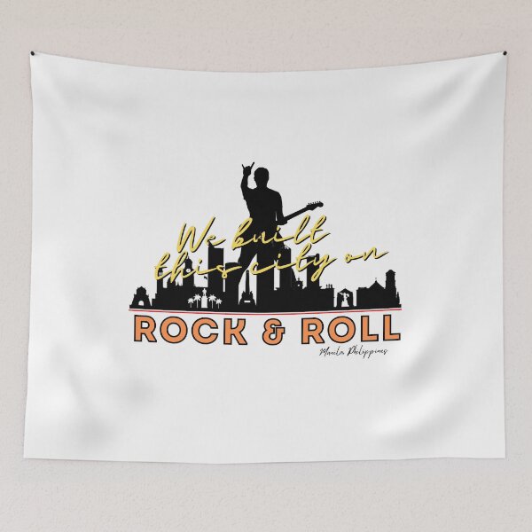 Item preview, We Built this City - Manila, Yellow designed and sold by Mean-Musician.