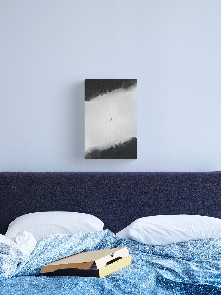 Thumbnail 2 of 3, Canvas Print, Falling person art designed and sold by Semapemodiba.