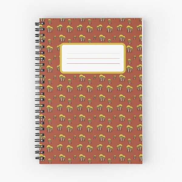 Item preview, Notebook Journal Of Mushroom And Wood Illustration designed and sold by bonus24.