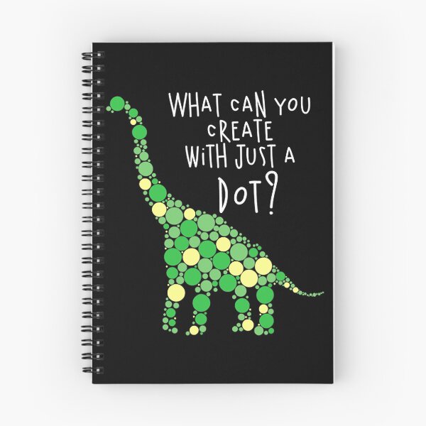 Item preview, What Can You Create With Just A Dot Green Polka Dot T Rex designed and sold by DerryReinhard.