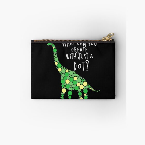 Item preview, What Can You Create With Just A Dot Green Polka Dot T Rex designed and sold by DerryReinhard.