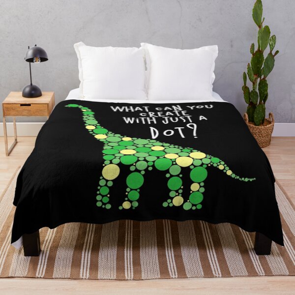 Item preview, What Can You Create With Just A Dot Green Polka Dot T Rex designed and sold by DerryReinhard.