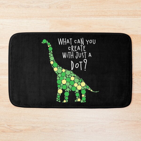 Item preview, What Can You Create With Just A Dot Green Polka Dot T Rex designed and sold by DerryReinhard.