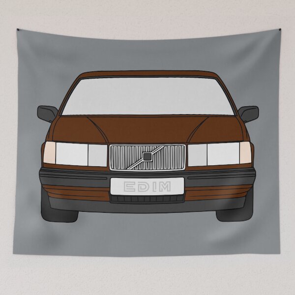 Item preview, 940 Turbo USA waterfall brown color best t-shirt design swedishmetal designed and sold by EdimDesign.