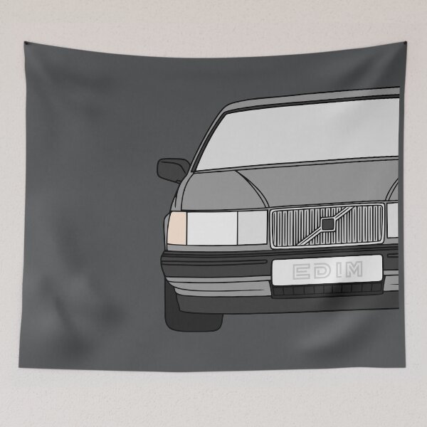 Item preview, 940 Turbo USA waterfall grey color best t-shirt design swedishmetal designed and sold by EdimDesign.