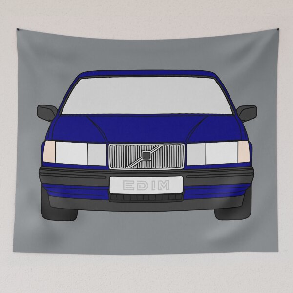 Item preview, 940 Turbo USA waterfall blue color best t-shirt design swedishmetal designed and sold by EdimDesign.